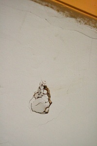 Hole on the ceiling